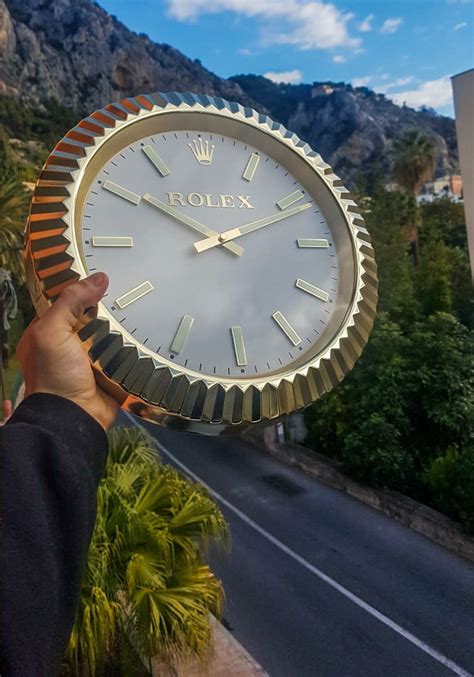 rolex kitchen clock|rolex clock us open.